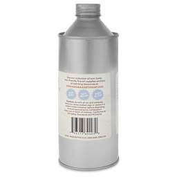 Natural Earth Paint Eco-Solve Paint Thinner - 16 oz, Aluminum Bottle back