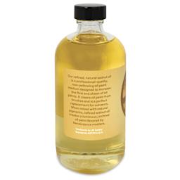 Natural Earth Paint Refined Walnut Oil - 8 oz - back