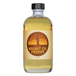 Natural Earth Paint Refined Walnut Oil - 8 oz
