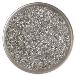 Natural Earth Paint Eco-Friendly Cosmetic Glitter - Silver, 10 g