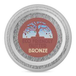 Natural Earth Paint Eco-Friendly Cosmetic Glitter - Bronze, 10 g front