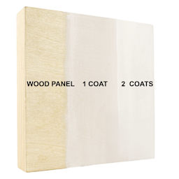 Gaffrey Acrylic Base Coat - White, Swatch