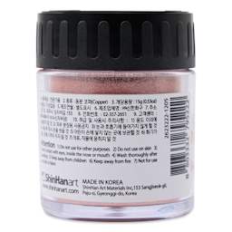 ShinHan Professional Metallic Powder - 15 g, Copper, Jar, back