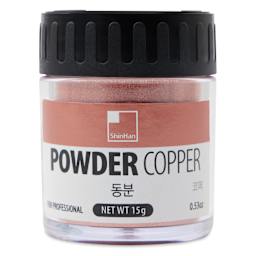 ShinHan Professional Metallic Powder - 15 g, Copper, Jar, front