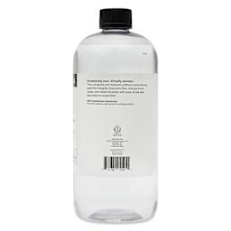 Utrecht NOOD 2 Odorless Thinner - back of 1 L bottle