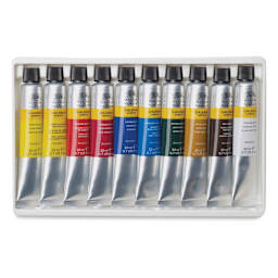 Winsor & Newton Galeria Acrylics - Set of 10 Colors, 20 ml tubes in package