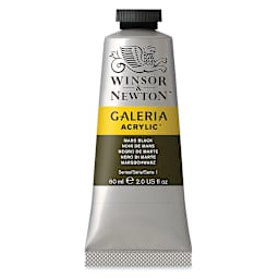 Winsor & Newton Galeria Flow Acrylics - Mars Black, 60 ml tube