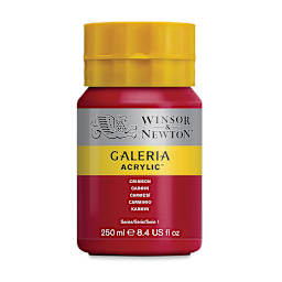 Winsor & Newton Galeria Flow Acrylics - Crimson, 250 ml tube