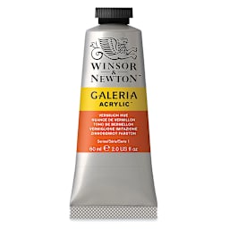 Winsor & Newton Galeria Flow Acrylics - Vermilion Hue, 60 ml tube