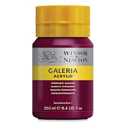 Winsor & Newton Galeria Flow Acrylics - Permanent Magenta, 250 ml tube