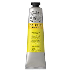 Winsor & Newton Galeria Flow Acrylics - Cadmium Yellow Pale Hue, 200 ml tube