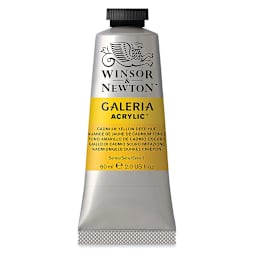 Winsor & Newton Galeria Flow Acrylics - Cadmium Yellow Deep Hue, 60 ml tube