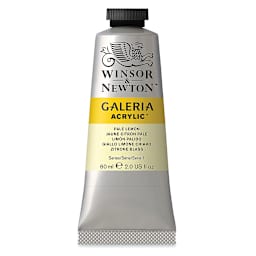 Winsor & Newton Galeria Flow Acrylics - Pale Lemon, 60 ml tube