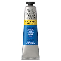 Winsor & Newton Galeria Flow Acrylics - Cerulean Blue Hue, 200 ml tube