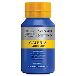 Winsor & Newton Galeria Acrylics - Cobalt Blue Hue, 500 ml, Bottle
