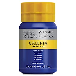 Winsor & Newton Galeria Flow Acrylics - Ultramarine, 250 ml tube
