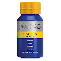 Winsor & Newton Galeria Flow Acrylics - Ultramarine, 500 ml tube