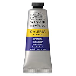 Winsor & Newton Galeria Flow Acrylics - Winsor Violet, 60 ml tube