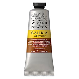 Winsor & Newton Galeria Flow Acrylics - Burnt Sienna Opaque, 60 ml tube