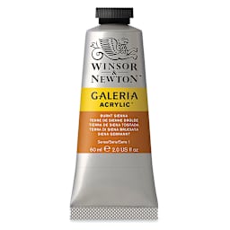 Winsor & Newton Galeria Flow Acrylics - Burnt Sienna, 60 ml tube