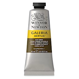 Winsor & Newton Galeria Flow Acrylics - Raw Umber, 60 ml tube