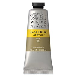 Winsor & Newton Galeria Flow Acrylics - Gold, 60 ml tube