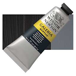 Winsor & Newton Galeria Flow Acrylic - Payne's Gray, 60 ml tube and swatch