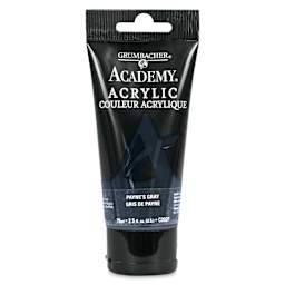 Grumbacher Academy Acrylic - Payne's Gray, 75 ml tube