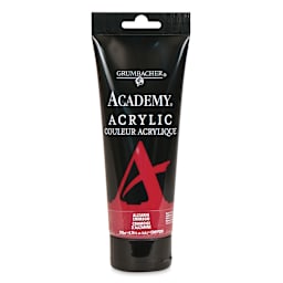 Grumbacher Academy Acrylic - Alizarin Crimson, 200 ml tube