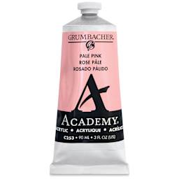 Grumbacher Academy Acrylic - Pale Pink, 90 ml tube