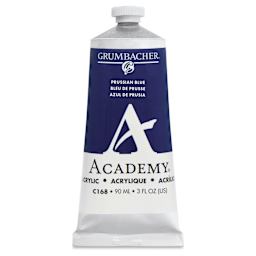 Grumbacher Academy Acrylic - Prussian Blue, 90 ml tube