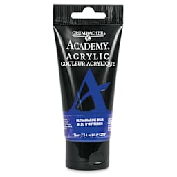 Grumbacher Academy Acrylic - Ultramarine Blue, 75 ml tube