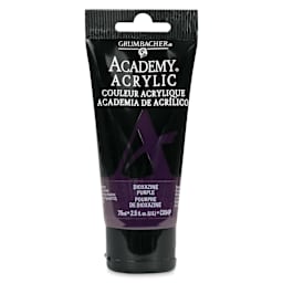 Grumbacher Academy Acrylic - Dioxazine Purple, 75 ml tube