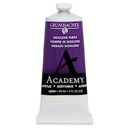 Grumbacher Academy Acrylic - Dioxazine Purple, 90 ml tube