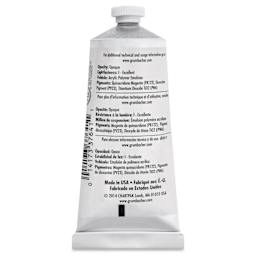 Grumbacher Academy Acrylic - Deep Violet, 90 ml tube back