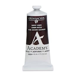 Grumbacher Academy Acrylic - Burnt Umber, 90 ml tube
