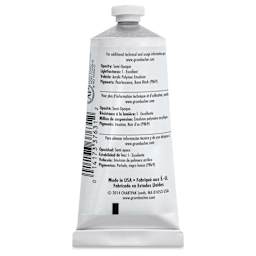 Grumbacher Academy Acrylic - Thalo Gold, 90 ml tube back