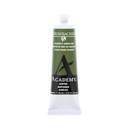 Grumbacher Academy Acrylic - Hooker's Green, 150 ml tube