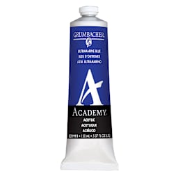 Grumbacher Academy Acrylic - Ultramarine Blue, 150 ml tube