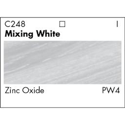 Grumbacher Academy Acrylic - Mixing White, 150 ml tube