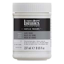 Liquitex Effects Glass Beads Medium, 8 oz jar