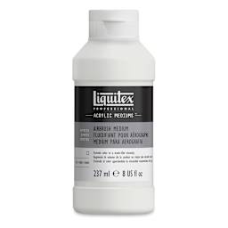 Liquitex Effects Airbrush Medium - Front of 8 oz Bottle shown