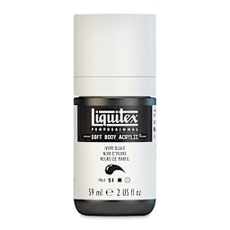 Liquitex Soft Body Artist Acrylics - Ivory Black, 59 ml bottle