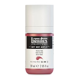 Liquitex Soft Body Artist Acrylics - Muted Pink, 2 oz Tube
