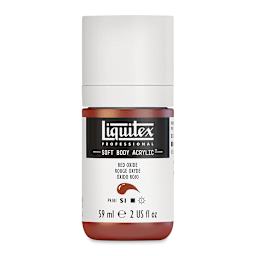 Liquitex Soft Body Artist Acrylics - Red Oxide, 59 ml bottle