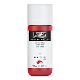 Liquitex Soft Body Artist Acrylics - Naphthol Crimson, 237 ml