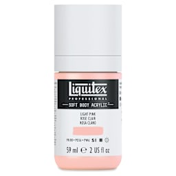 Liquitex Soft Body Artist Acrylics - Light Pink, 59 ml bottle