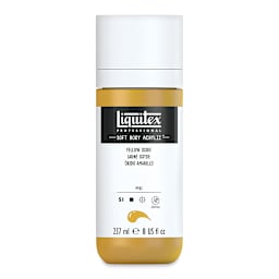 Liquitex Soft Body Artist Acrylics - Yellow Oxide, 237 ml