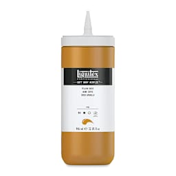 Liquitex Soft Body Artist Acrylics - Yellow Oxide, 946 ml