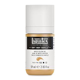 Liquitex Soft Body Artist Acrylics - Naples Yellow Hue, 59 ml bottle
